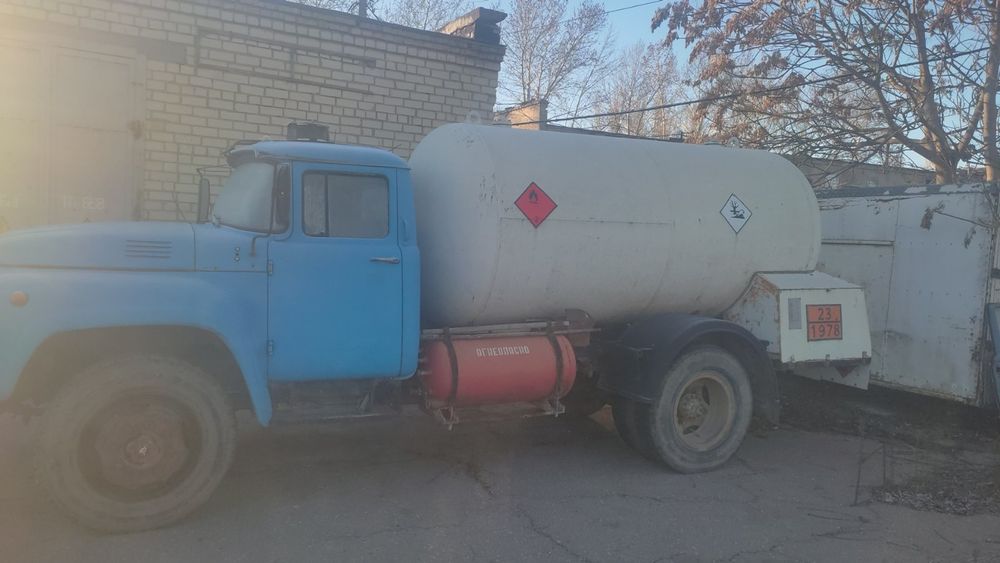 Зил-130 газовоз пропан-бутан