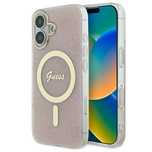 Etui Guess Iml 4G Magsafe Na Iphone 16 Plus - Różowe