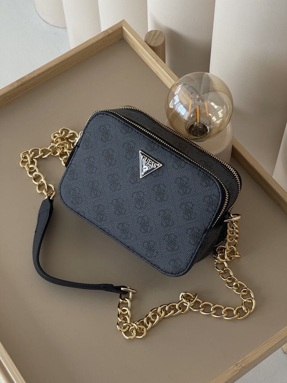 Сумка Guess кросс-боді | Жіноча стильна сумка через плече