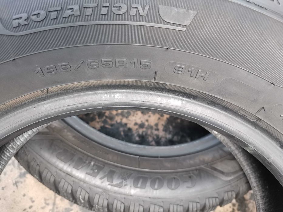zima Fulda 195/65/15 7.8mm z 2020r 2szt
