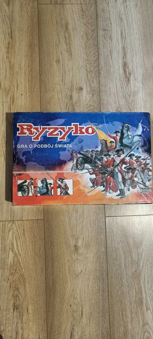 Gra Ryzyko Risk 2-6 graczy 2004 Brak kilku figurek