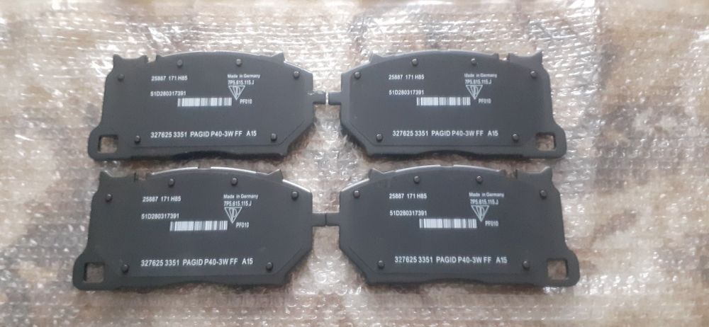 Klocki Hamulcowe 10 Tłok Pagid Audi Rs6 Rs7 C8 Rsq8 E-Tron Porsche