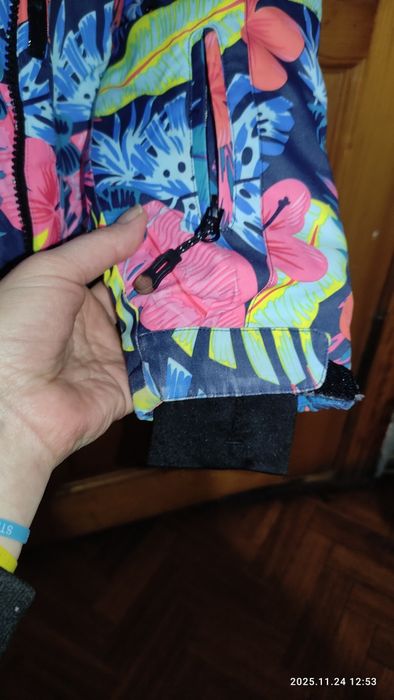 Зимний термо-комбинезон для девочки, 128 см