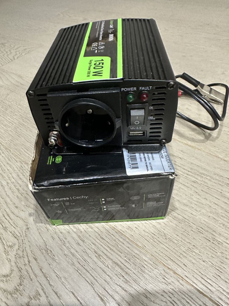 Інвертор DC12V - AC220V 150W