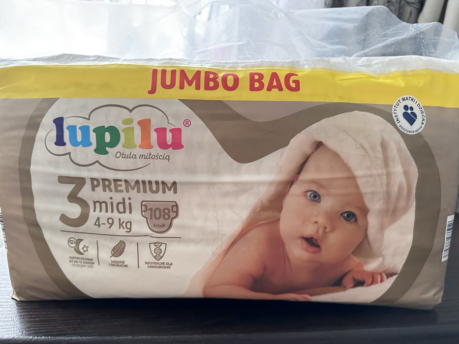 Підгузки Lupilu premium 3 —- 108 шт