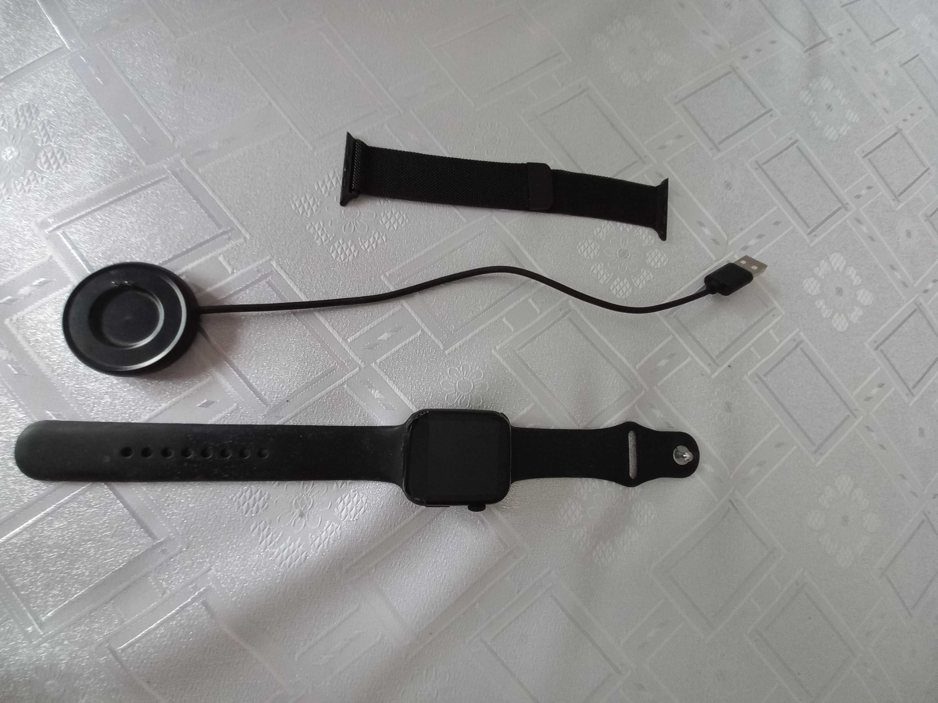 Zegarek Smartwatch T900, pasek, ładowarka
