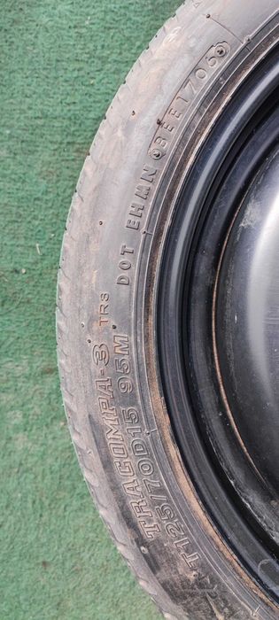 Koło dojazdowe Bridgestone T125/70D15  Toyota Yaris ET39 4.00Bx15FH