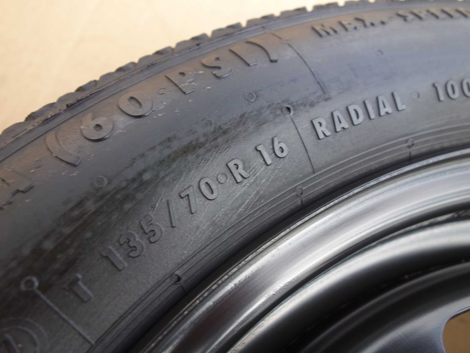 Koło Dojazdowe Zapasowe FIAT TIPO DOBLO 16'' 5X98