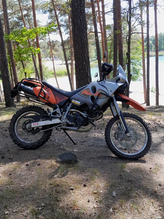 Ktm lc4 640 adventure r Zamiana