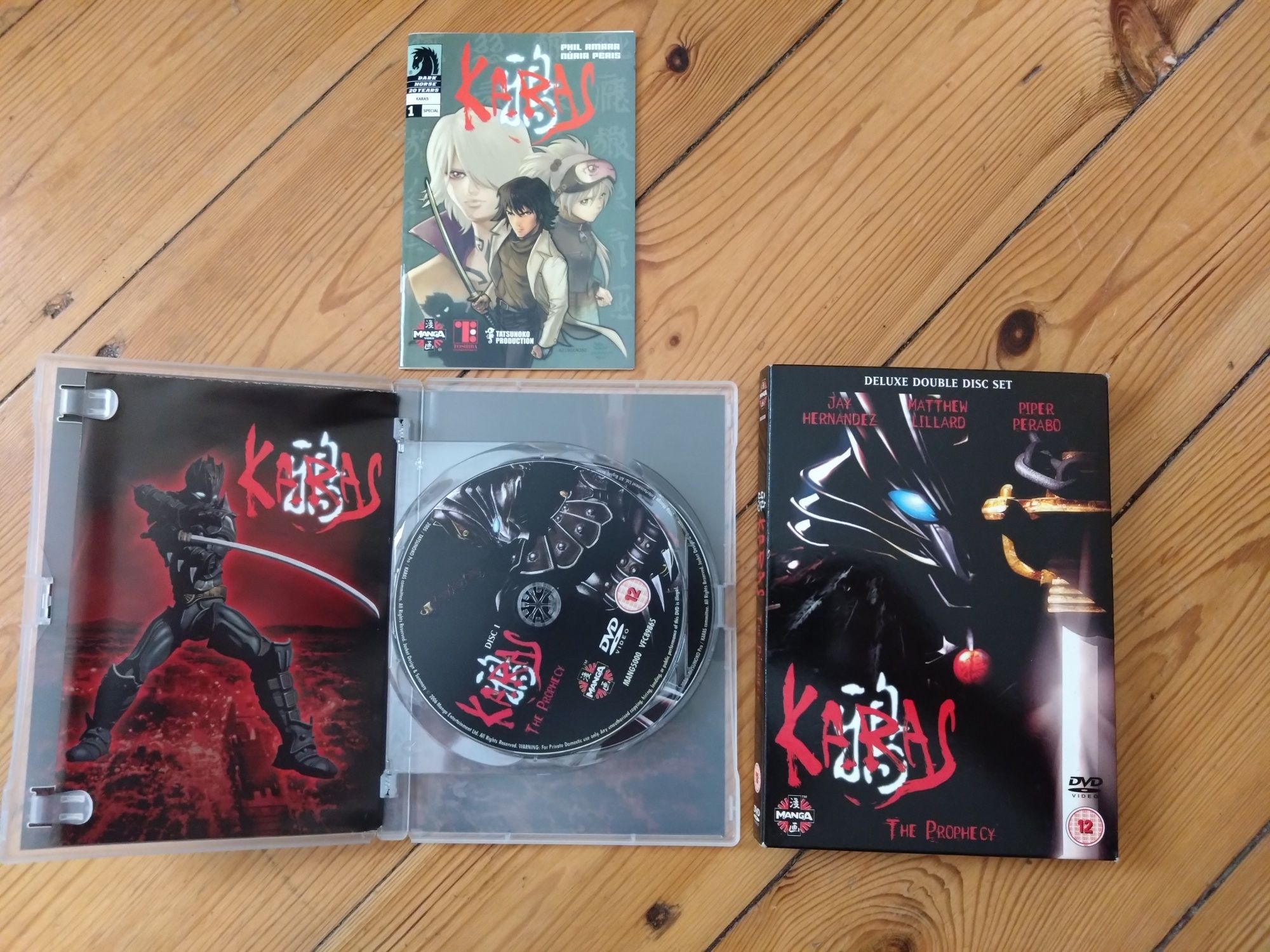 Manga Karas - The Prophecy DVD Deluxe Double Disc Set