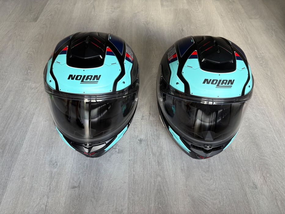 Kaski Motocyklowe Integralne Nolan z blendą M-XS N80-8 starscream NCOM