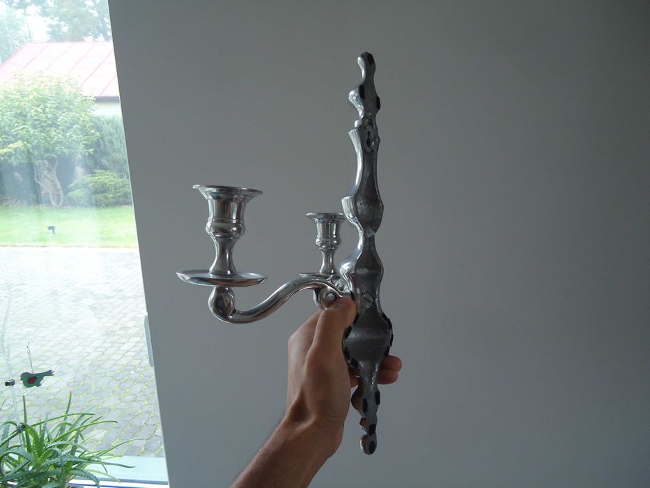 kinkiet ścienny świecznik