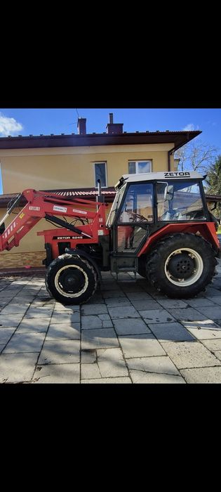 Zetor 6245 ładowacz czołowy 3 sekcje