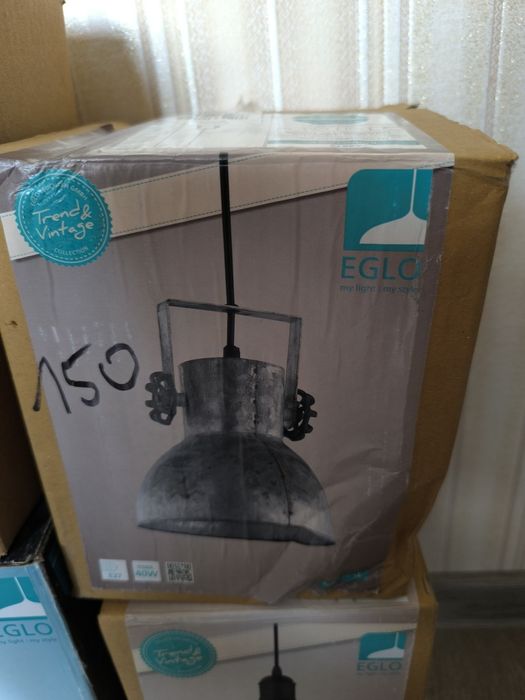 Lampa wisząca Eglo Barnstaple 1 -punkty światła E27