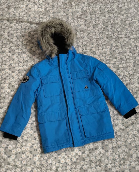 Зимова курточка на хлопчика, тепла куртка для хлопчика 116 розмір