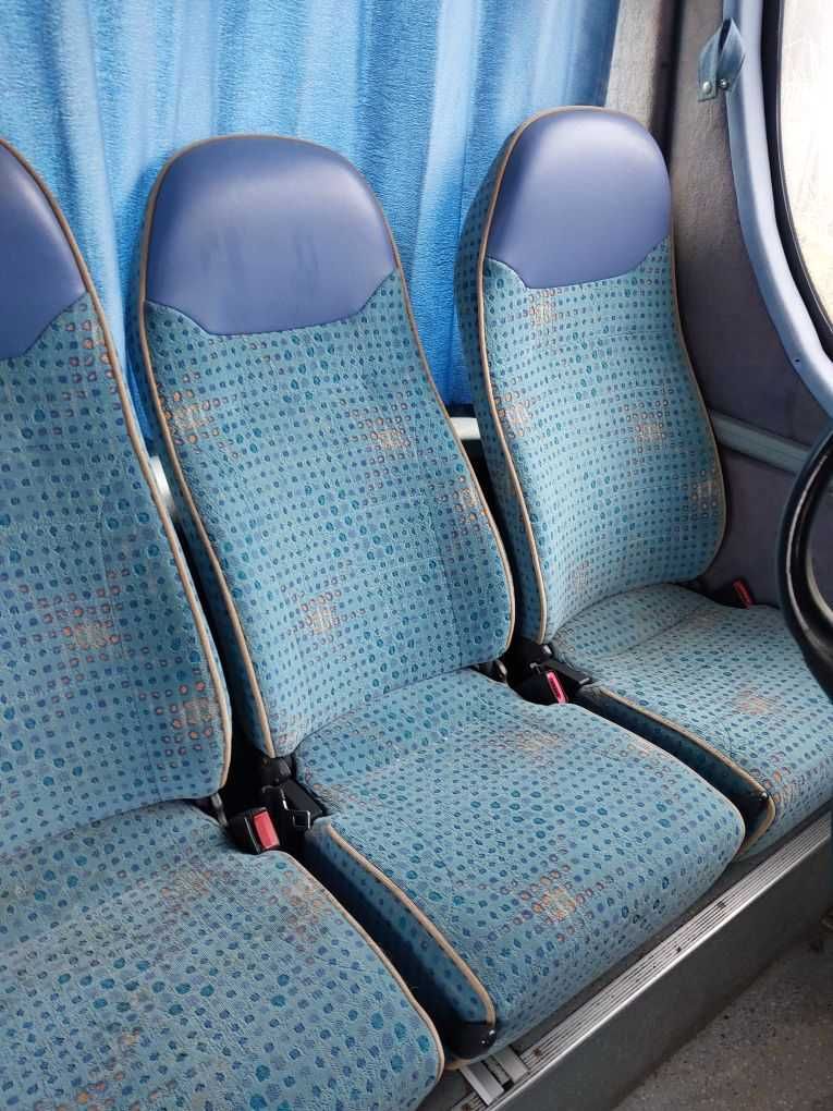 siedzenia fotele do busa, autobusu, szyby bok, drzwi Mercedes Teamstar