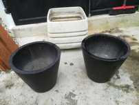 3 vasos em fibra