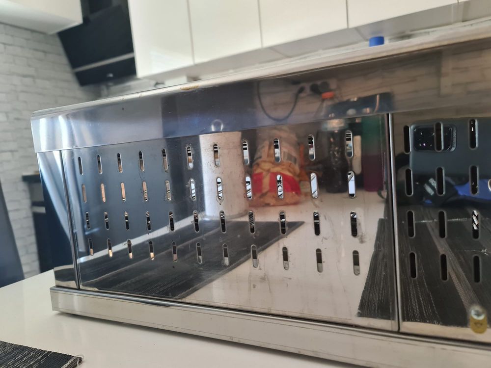 Torradeira Profissional STILFER em Aço Inox - Excelente Estado!