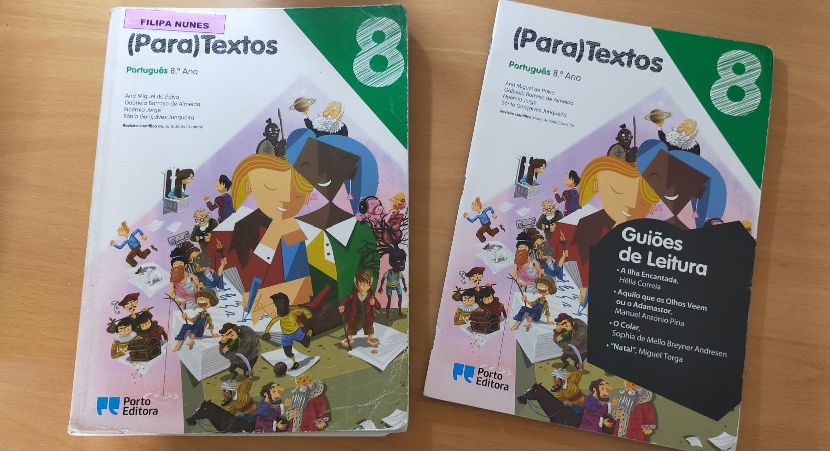 Manual Português  (Para) Textos  8° ano