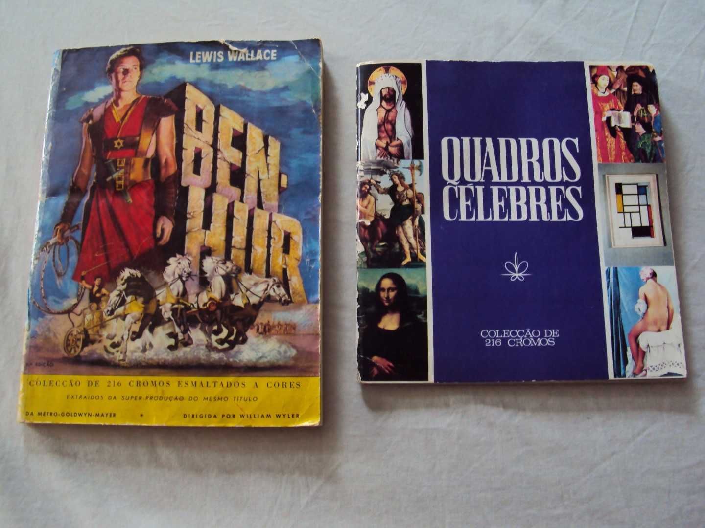 Cadernetas completas: Asterix; Figuras Imortais; Ben-Hur