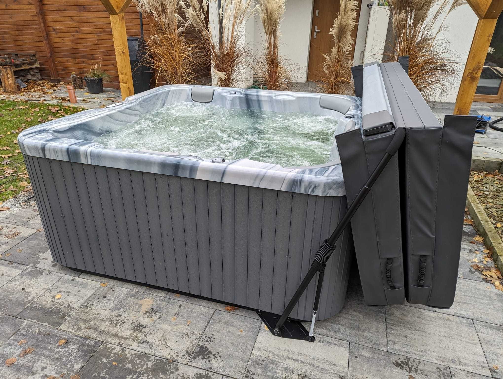 PROMOCJA!!  Spa ogrodowe jacuzzi VISKAN LÄRKÖ, 6 os., 26 dysz masażu!!