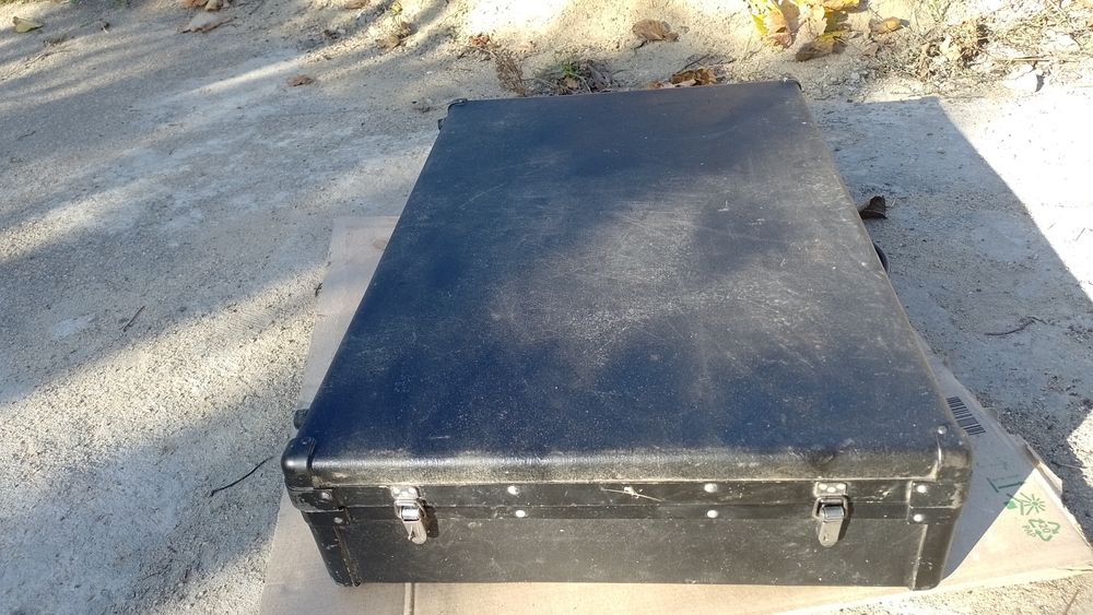Алюминиевый кейс (чемодан) 50*70*12 из под усилителя