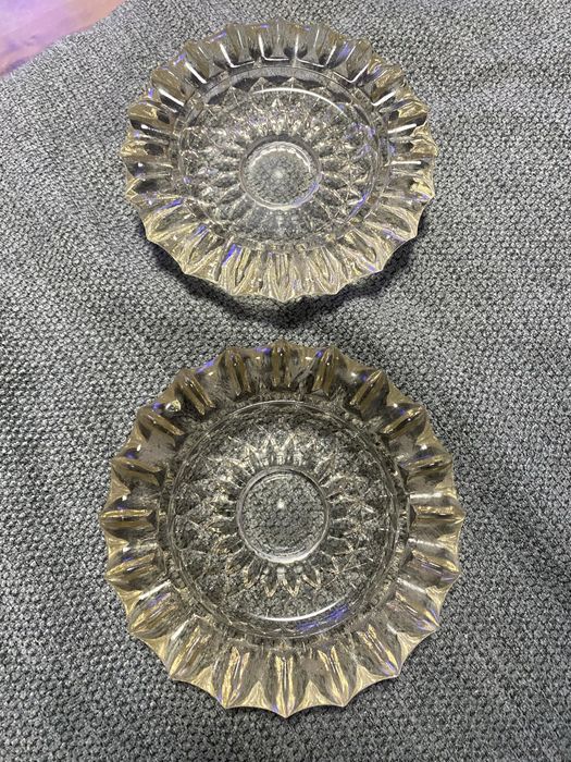 Popielniczka z PRL-u Slonecznikowa