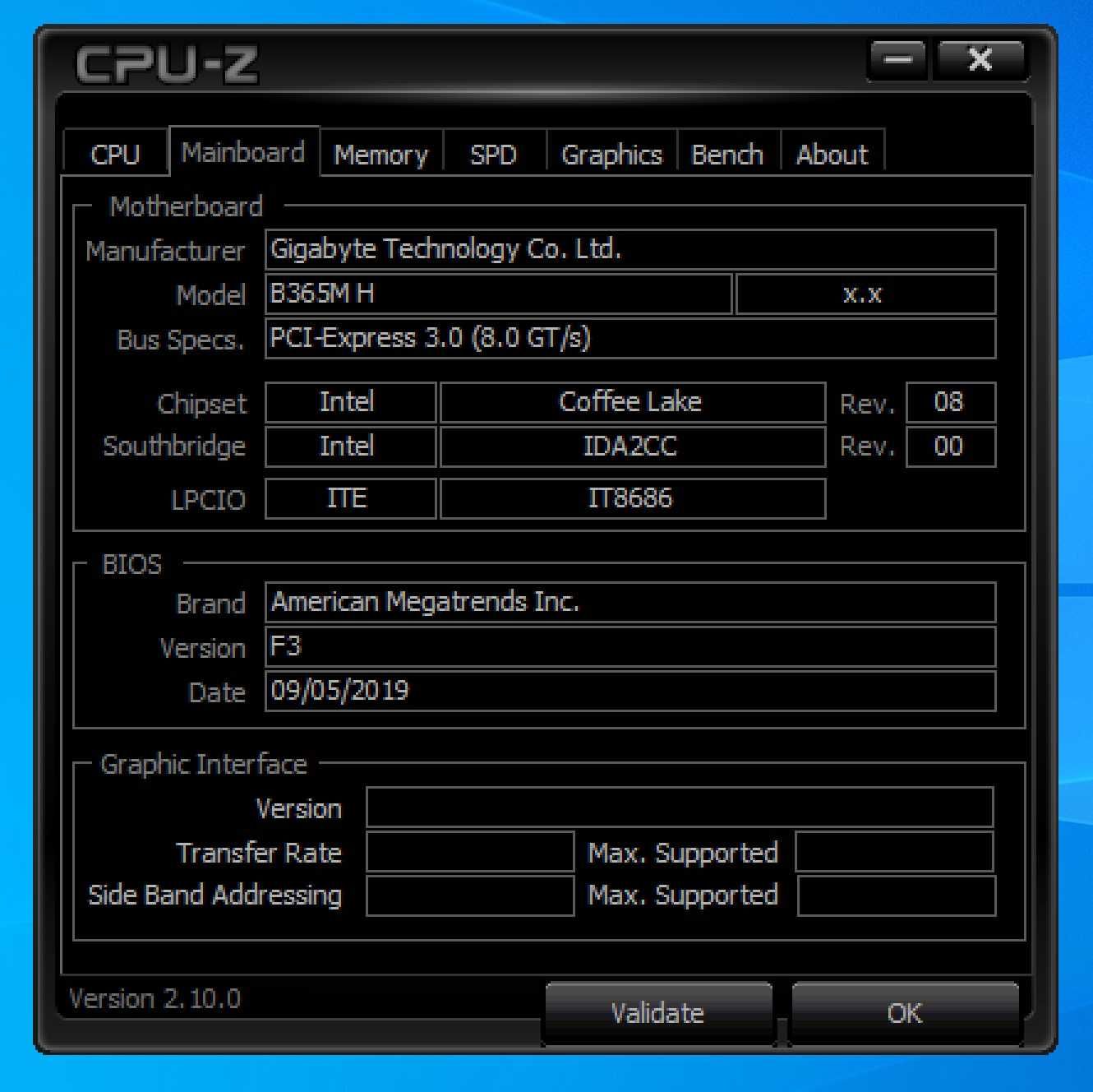 Zestaw płyta główna+procesor+ram Gigabyte B365MH i3 8100 4GB DDR4