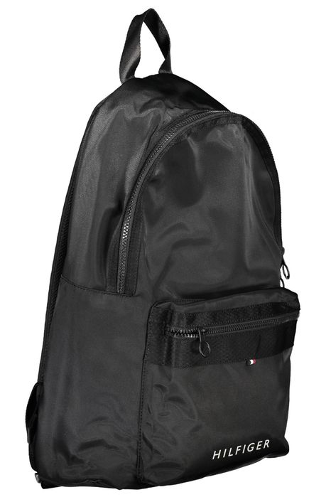 TOMMY HILFIGER MAN BLACK BACKPACK