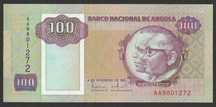 Angola 100 kwanzas 1991 - seria AA - stan bankowy UNC