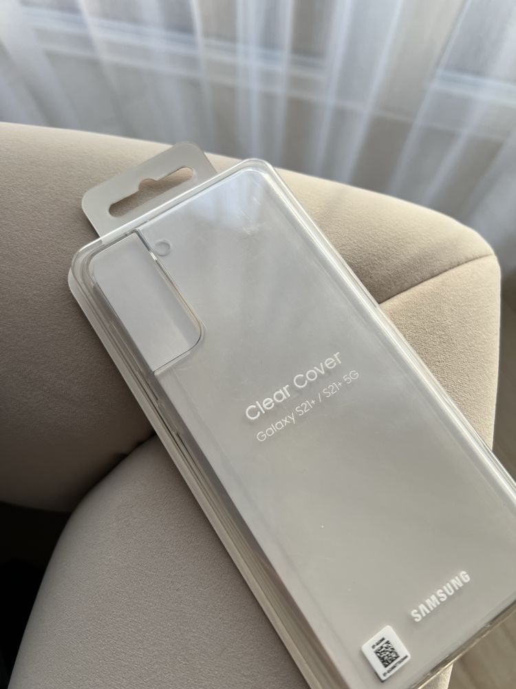 Niwe oryginalne przezroczyste etui Clear Case do Samsung Galaxy S21+