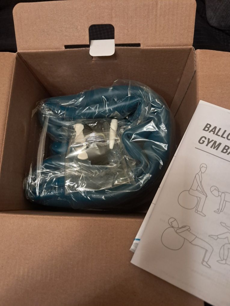 Bola de pilates + bomba