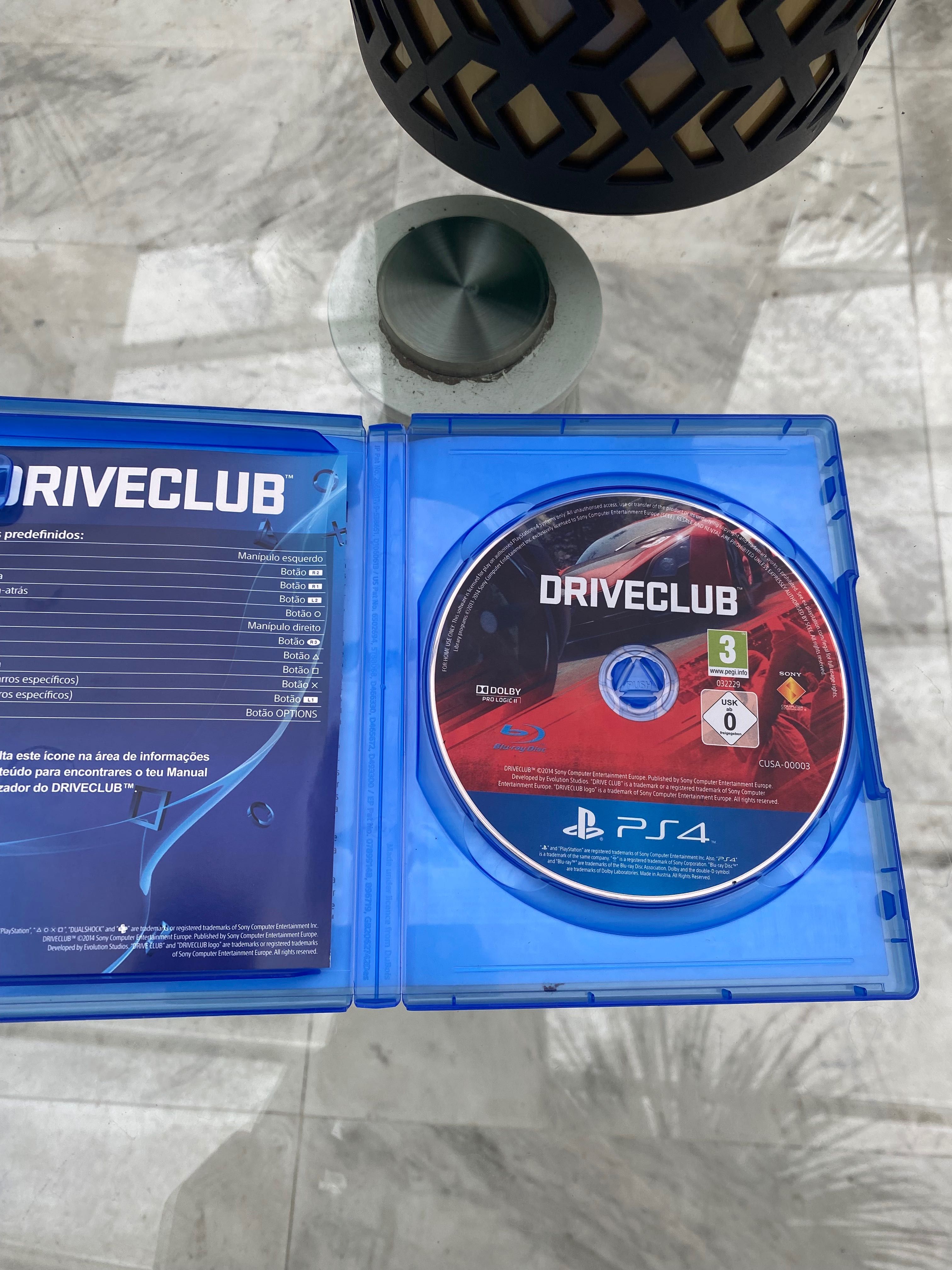 Jogo DriveClub PS4
