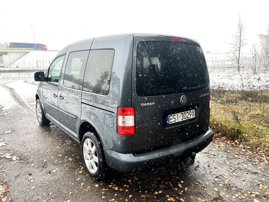 VW Caddy 2.0TDI LIFE + mini camper zabudowa i wiele dodatków