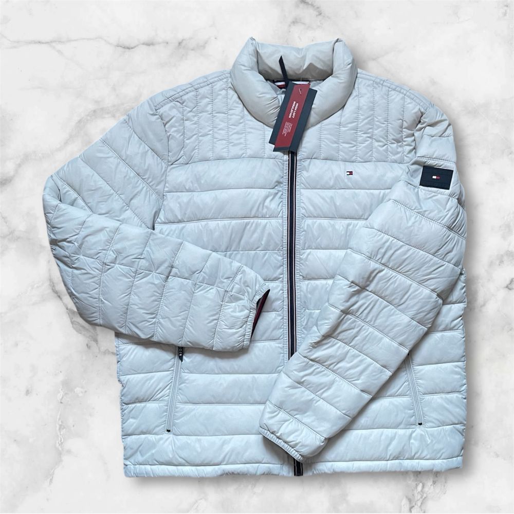 XL XXL 50 52 Hilfiger мікропух мікропуховик демісезон куртка демисезон