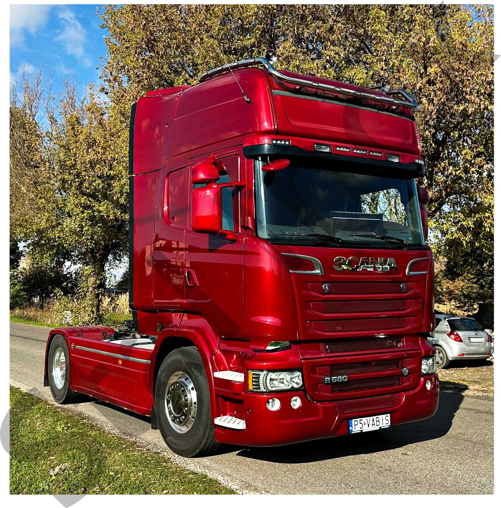 Orurowanie górne Scania Topline Highline długie ramiona oświetlenie