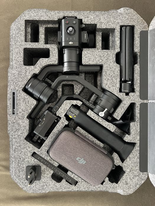 Gimbal DJI Ronin-S – Usado, mas funciona perfeitamente