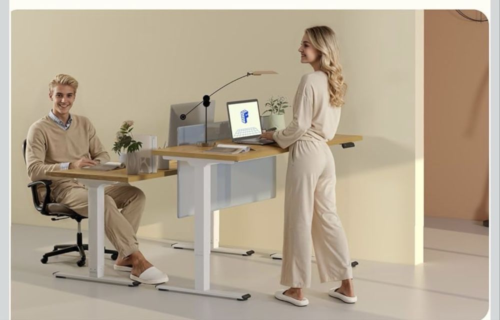 Mesa de secretaria Flexispot Electrica (tampo 160x80)