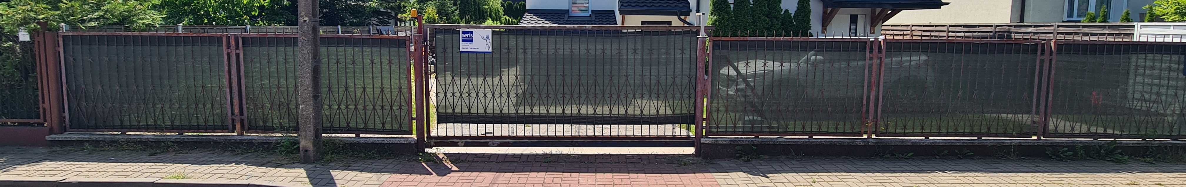 Ogrodzenie metalowe 19 metrowe, Raszyn