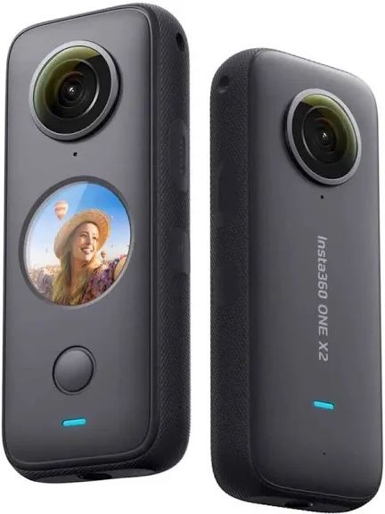 Action camera insta 360 x2 - usada poucas vezes