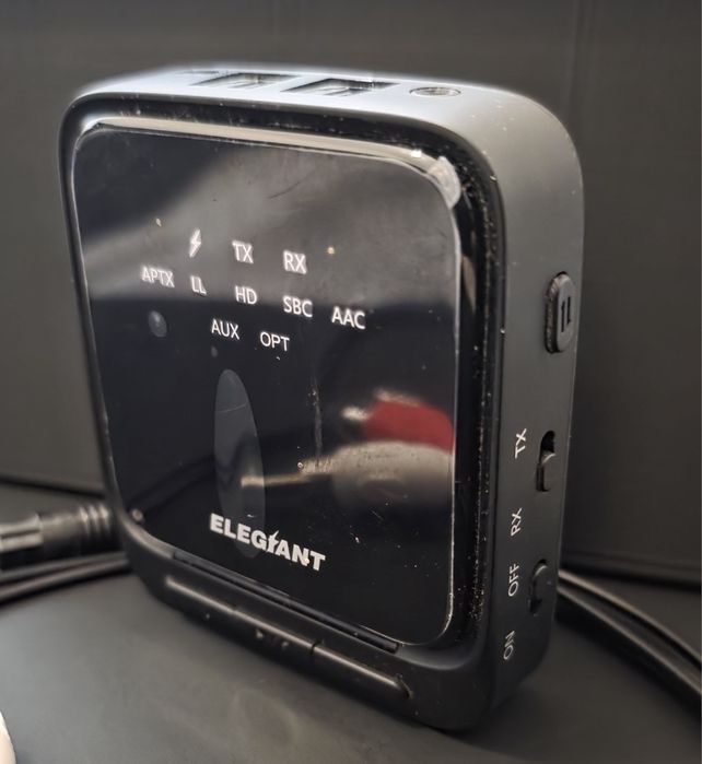 Nadajnik odbiornik bluetooth ELEGIANT BTI-066 BT 5.0 aptX HD LL TOSLIN