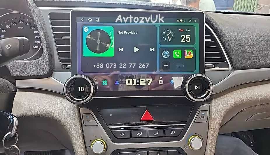 Магнитола ELANTRA Hyundai AVANTE Tesla Элантра CarPlay 2 din Android