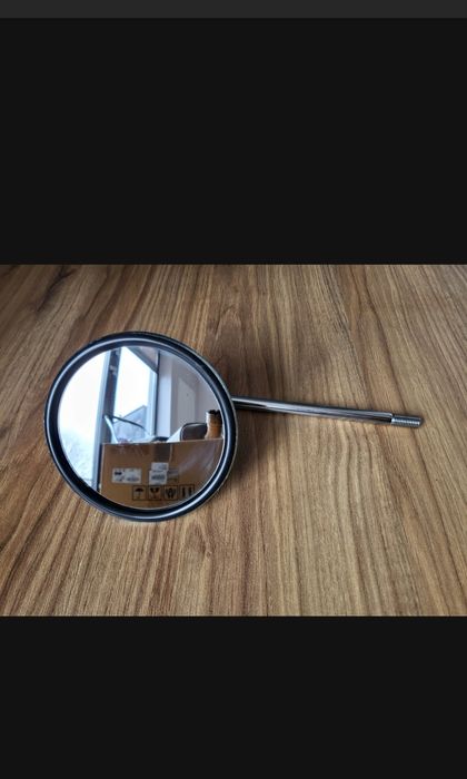 Suzuki lusterko lewe Tanaka srebrne chromowane chrom