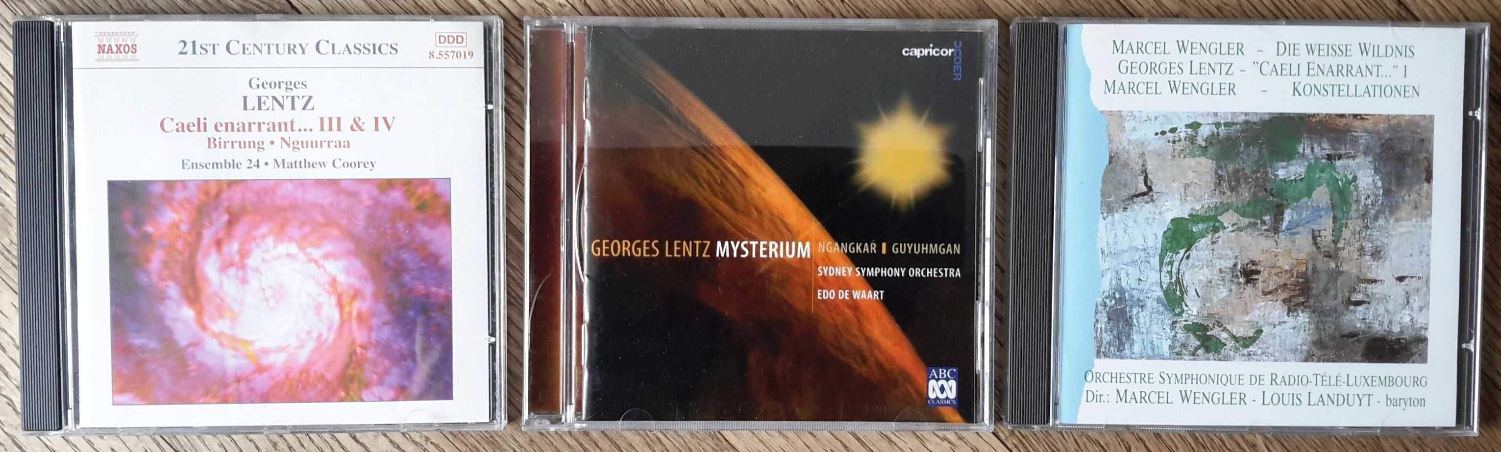 Georges Lentz na płytach CD (+Marcel Wengler)