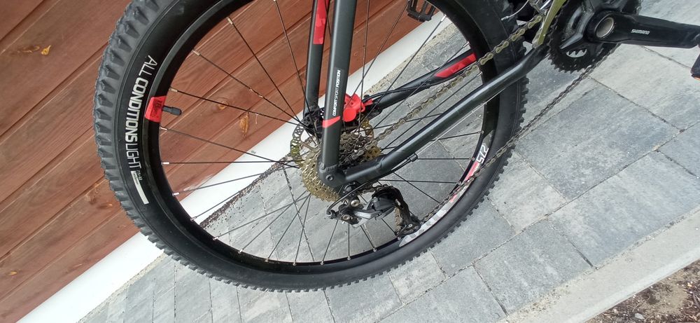Rockrider 540 27,5" hydraulika blokada 29 cube trek scott