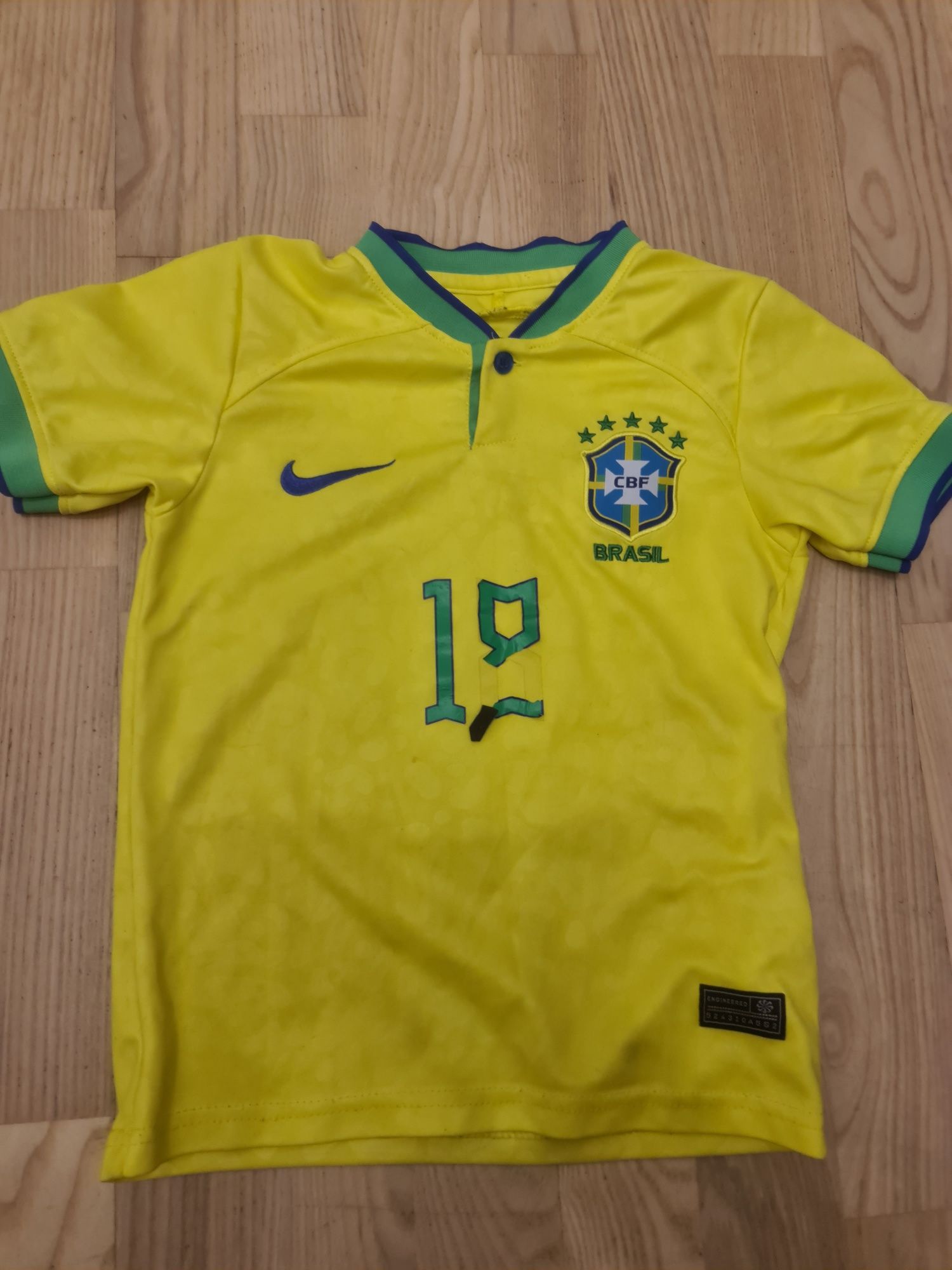 Komplet dla dziecka Nike Brazylia 2022 personalizowany S