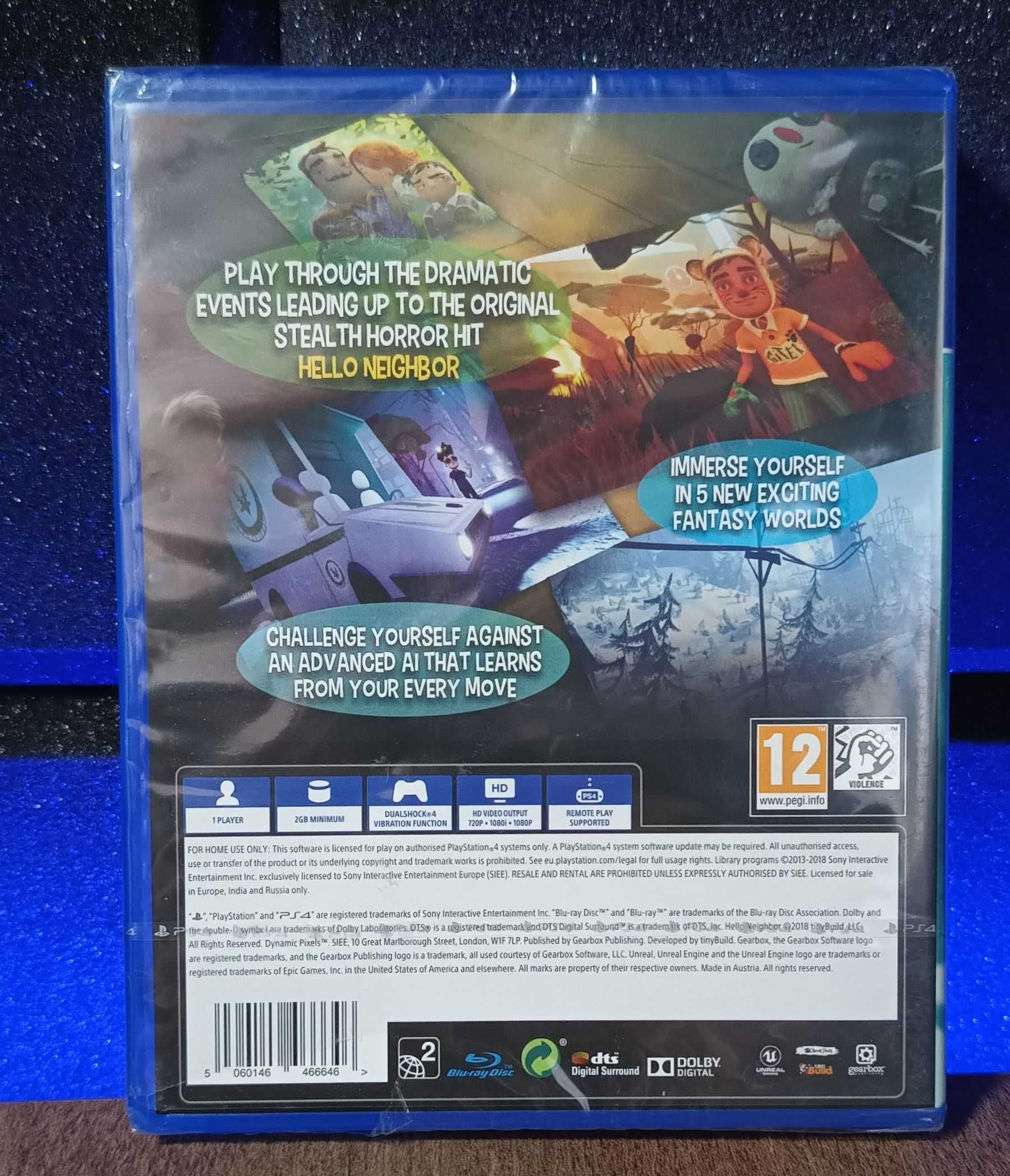 Hello Neighbor: Hide & Seek PS4 / PS5 - świetna gra dla dzieci