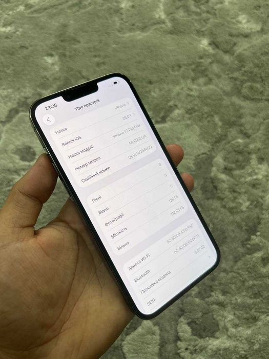 Iphone 13 pro max 128 gb, ідеальний стан, айфон 13 про макс 128