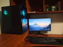 пк, gtx 1660 ti (6gb), 16 ram i3-12100f + монітор