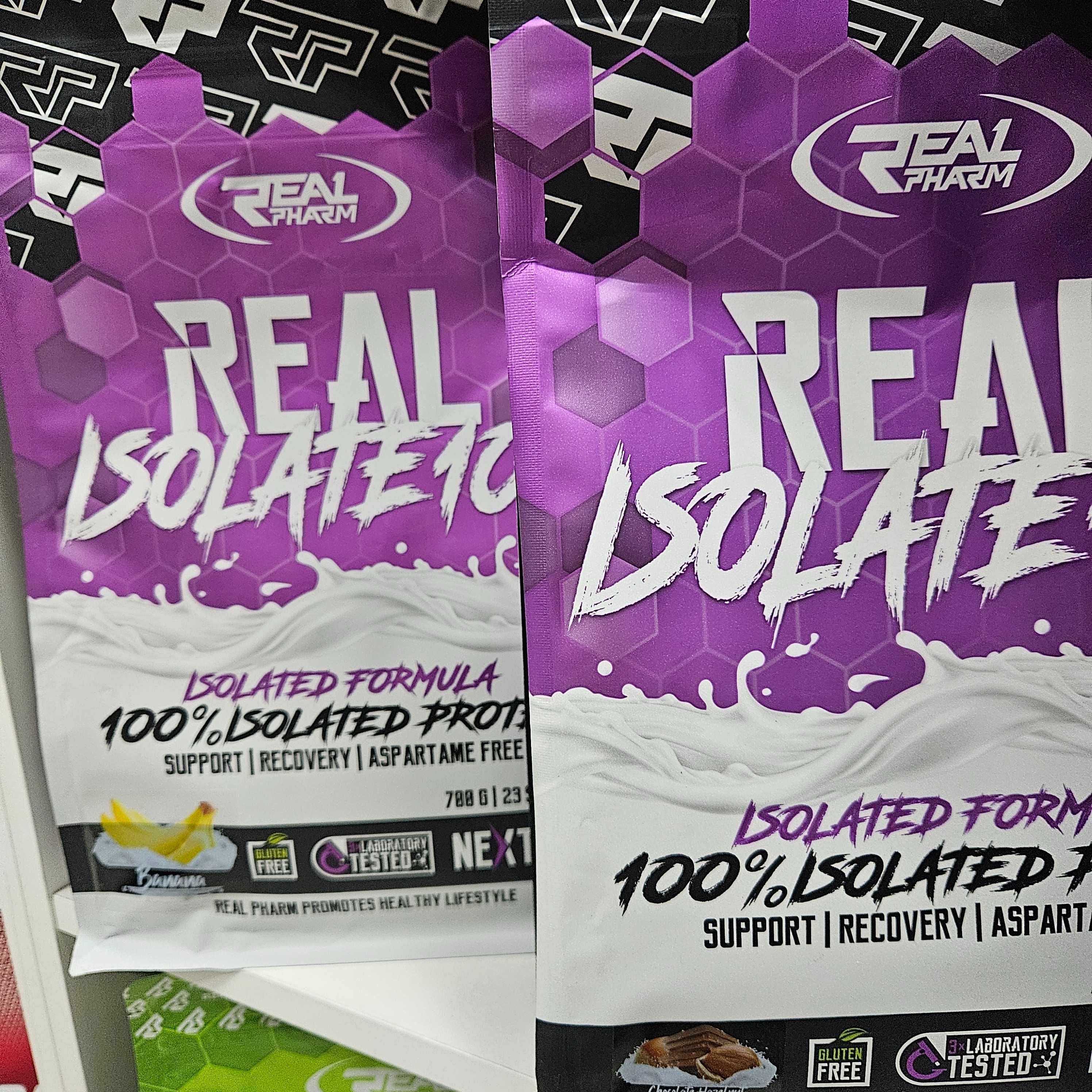 Izolat Real Pharm Isolate 700g Bananowe Białko serwatkowe